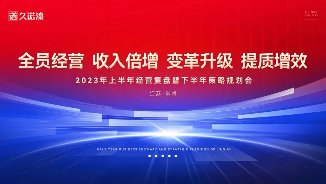 变革升级，提质增效：久诺2023下半年工作重点来了！