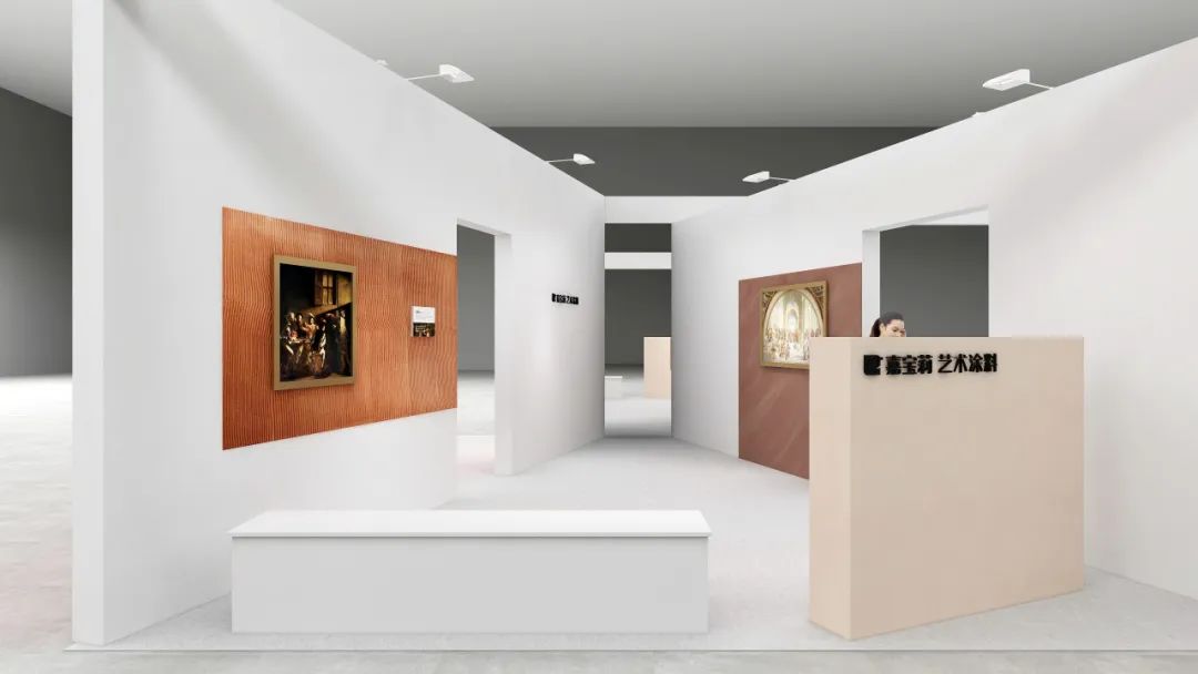 不出意外的话，嘉宝莉艺术画廊又要在涂博会上出圈了