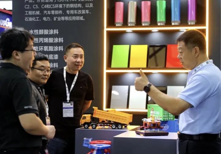 展辰工业漆首次携核心技术和创新产品亮相中国涂博会