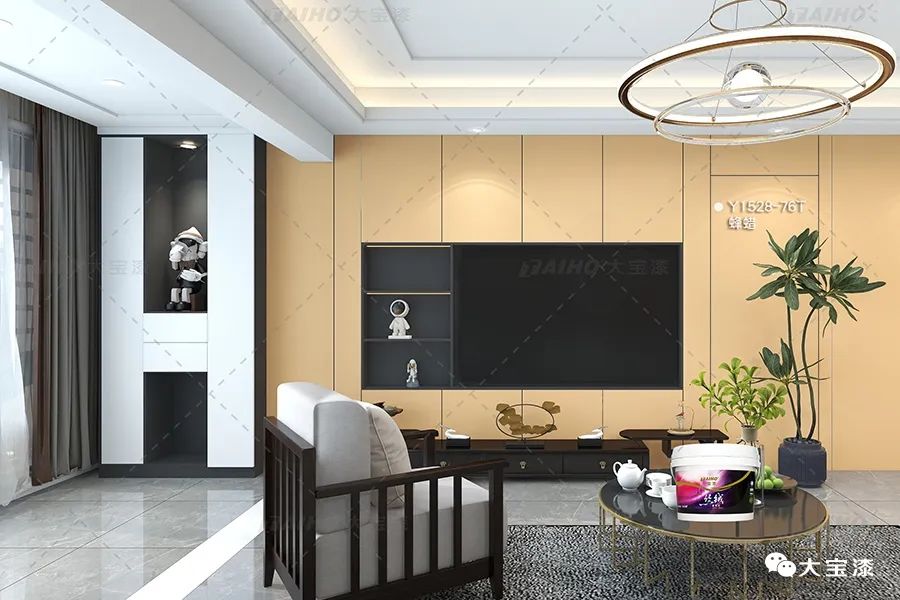 为什么说大宝丝绒蛋壳光墙面漆经典永不过时？