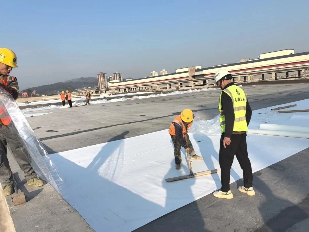 三棵树TPO防水卷材助力贵州董酒新增4万吨扩建项目（一期）工程建设