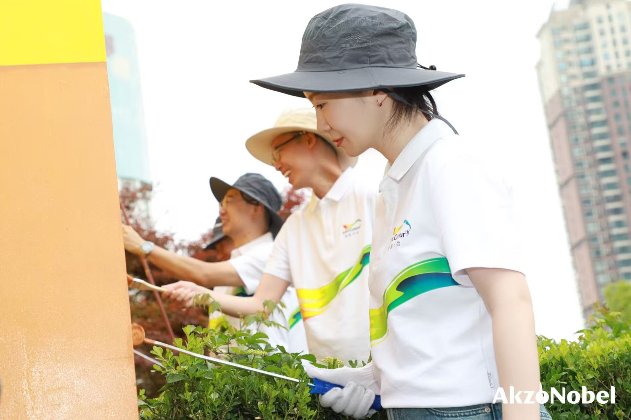 把童话刷进校园，阿克苏诺贝尔“Let‘s Colour 多彩开始”走进太仓娄江幼儿园