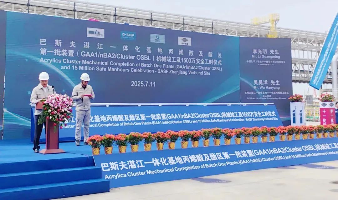 总投资100亿欧元！巴斯夫湛江一体化基地再添“拼图”