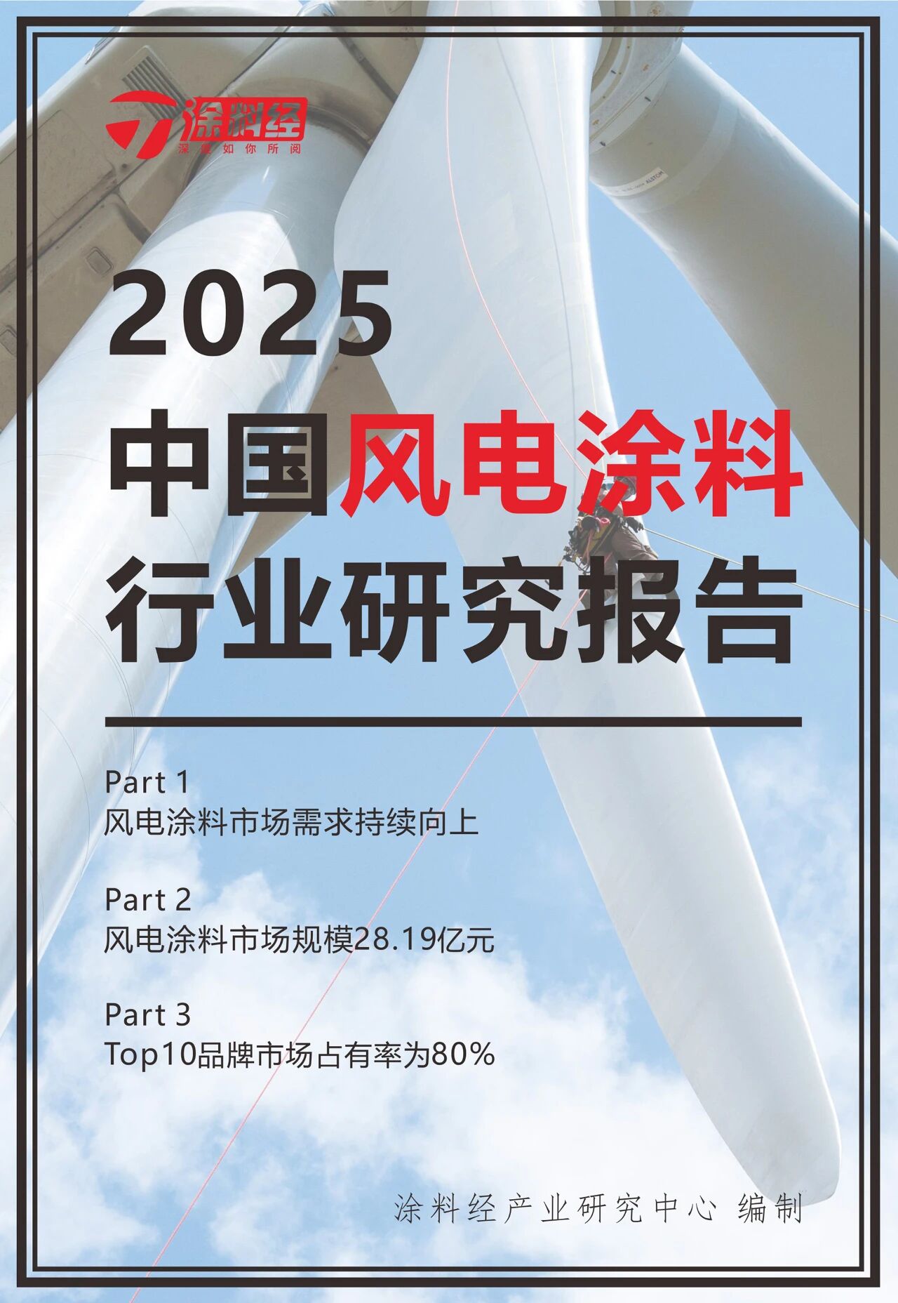 读懂产业丨2025中国风电涂料行业研究报告：市场规模约为28.19亿元