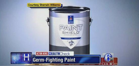 宣伟在美推快速杀菌涂料Paint Shield