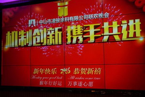 【现场报道】凌骏涂料2016年迎新晚会中山举行