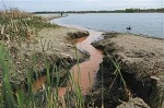 【事件】涂料厂污水偷排沙河被关停 曾陆续排放一年