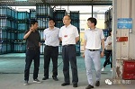 武汉市质监局、新洲区政府领导赴武汉卓宝调研