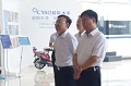 携手发展绿色建筑，中铁建设集团领导到晨阳水漆参观