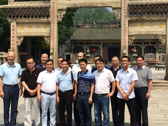 顺德涂料商会组团赴德庆考察
