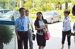 襄阳招商局新能源新材料分局局长何峻一行到访水性科天