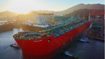 三星重工将延期交付全球最大FLNG