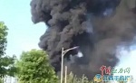 江西九江湖口一化工企业发生火灾