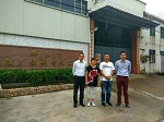 广涂协一行走访骏广机械进行沟通交流