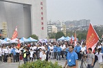 纪念红军长征，嘉宝莉漆公益彩跑抚州举行