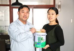 【直击双11】晨阳水漆副总裁刘占川亲自送达“双11”第一单