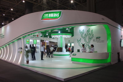 三棵树健康+亮相中国国际家具材料展 净享绿色生活