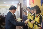 华隆、迪邦、易涂得等十多家顺德涂料企业赴蕉岭中学爱心助学