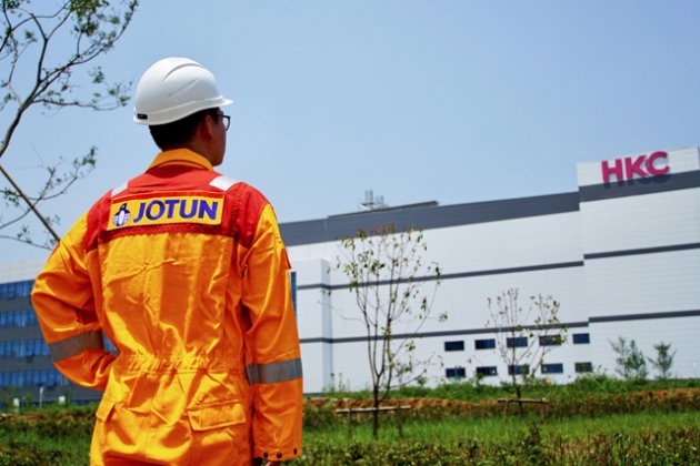 佐敦助力惠科面板滁州工厂建设