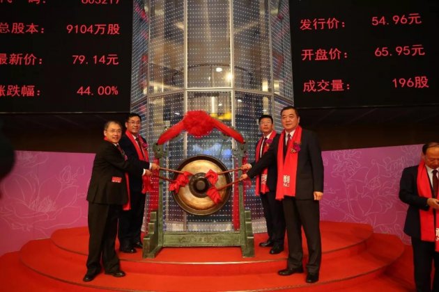 涂料原料企业元利科技登陆A股主板