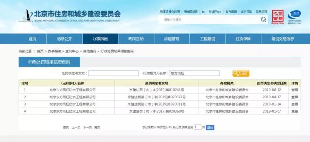 年内四登&ldquo;黑榜&rdquo;，东方雨虹子公司违规施工也要&ldquo;冲业绩&rdquo;？