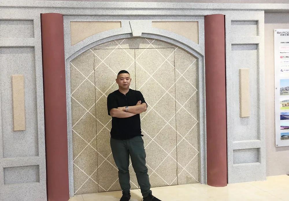 巴德士仿石艺术漆海南千万级经销商刘云：大牌护航，创业不难！