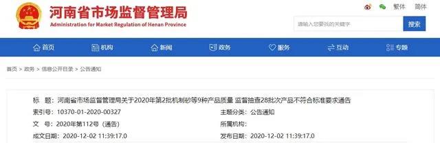 河南省质量监督抽查：3批次涂料产品不合格，涉PPG大师漆