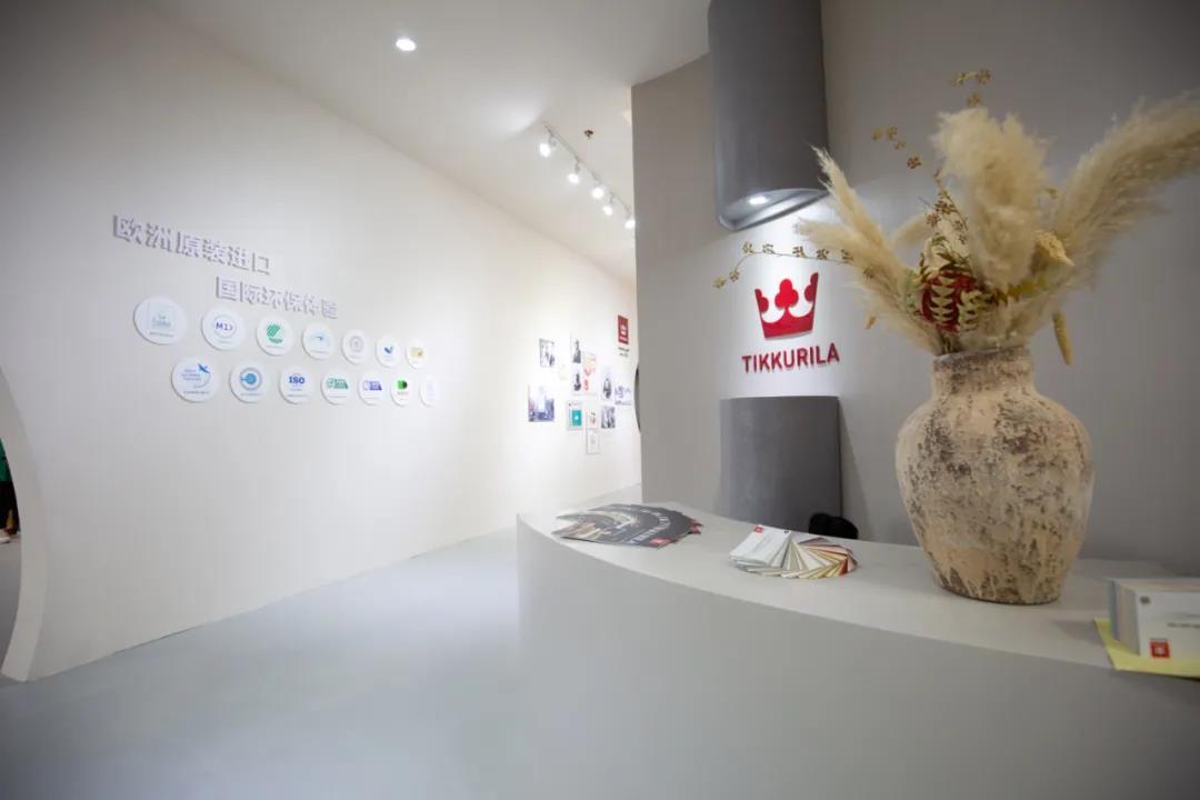 芬琳漆打造广州建博会网红打卡胜地