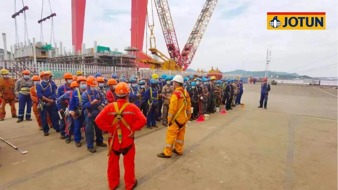 佐敦为全球最大液化天然气项目提供涂装保护